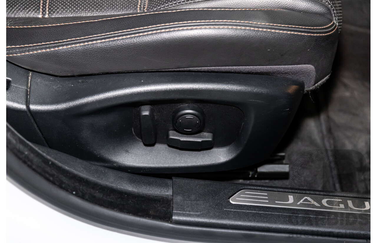 8/2015 Jaguar XE 20d R-Sport 4d Sedan Glacier White Metallic Turbo Diesel 2.0L