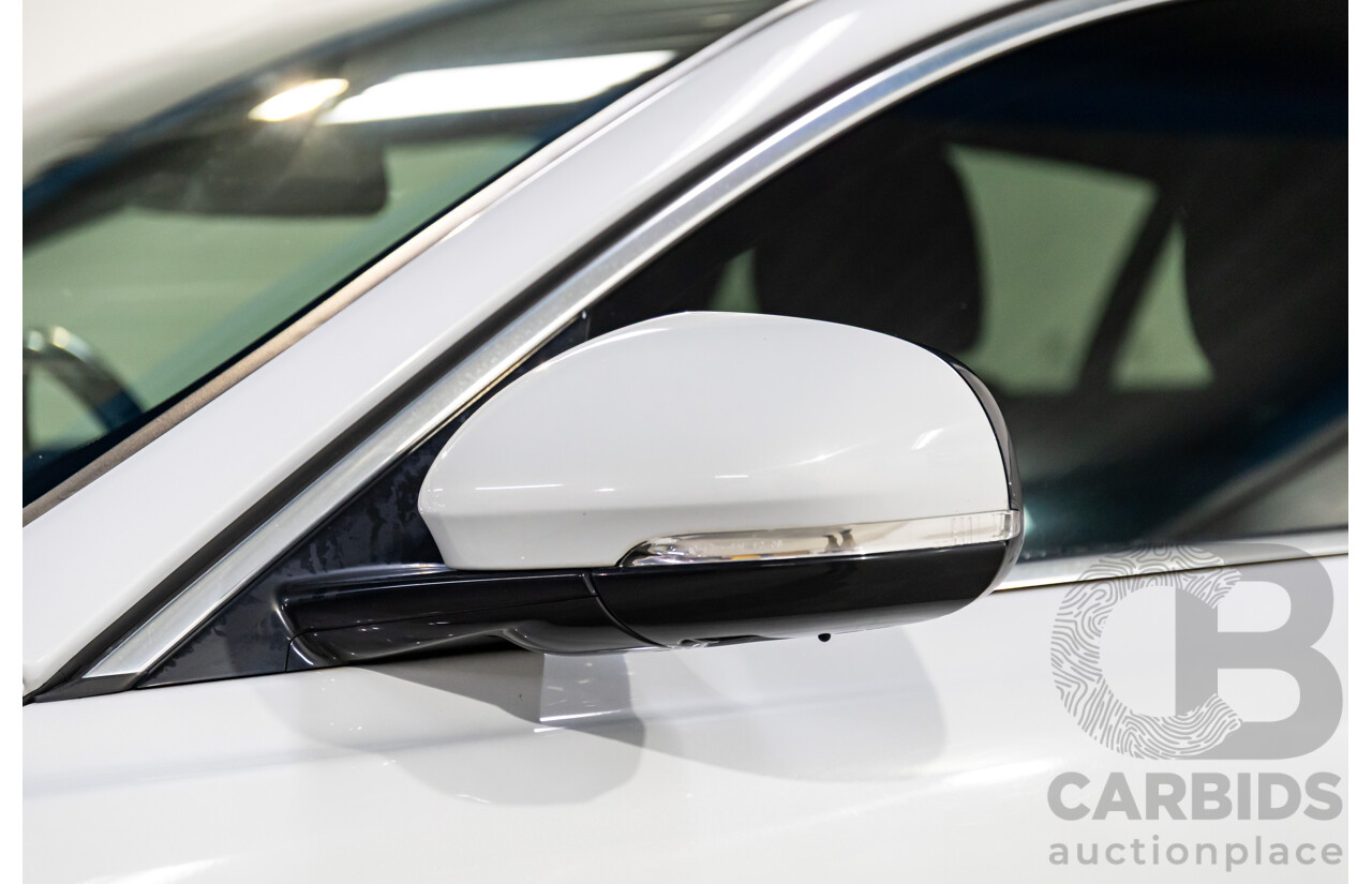 8/2015 Jaguar XE 20d R-Sport 4d Sedan Glacier White Metallic Turbo Diesel 2.0L