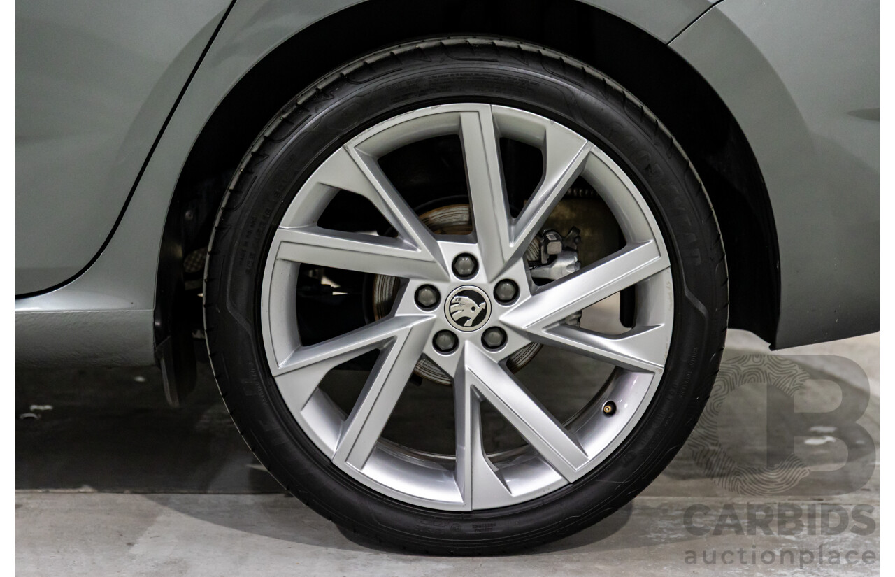 12/2023 Skoda Scala Ambition 85TSI (FWD) NW MY23.5 Update 5d Hatchback Graphite Grey Metallic Turbo 1.0L