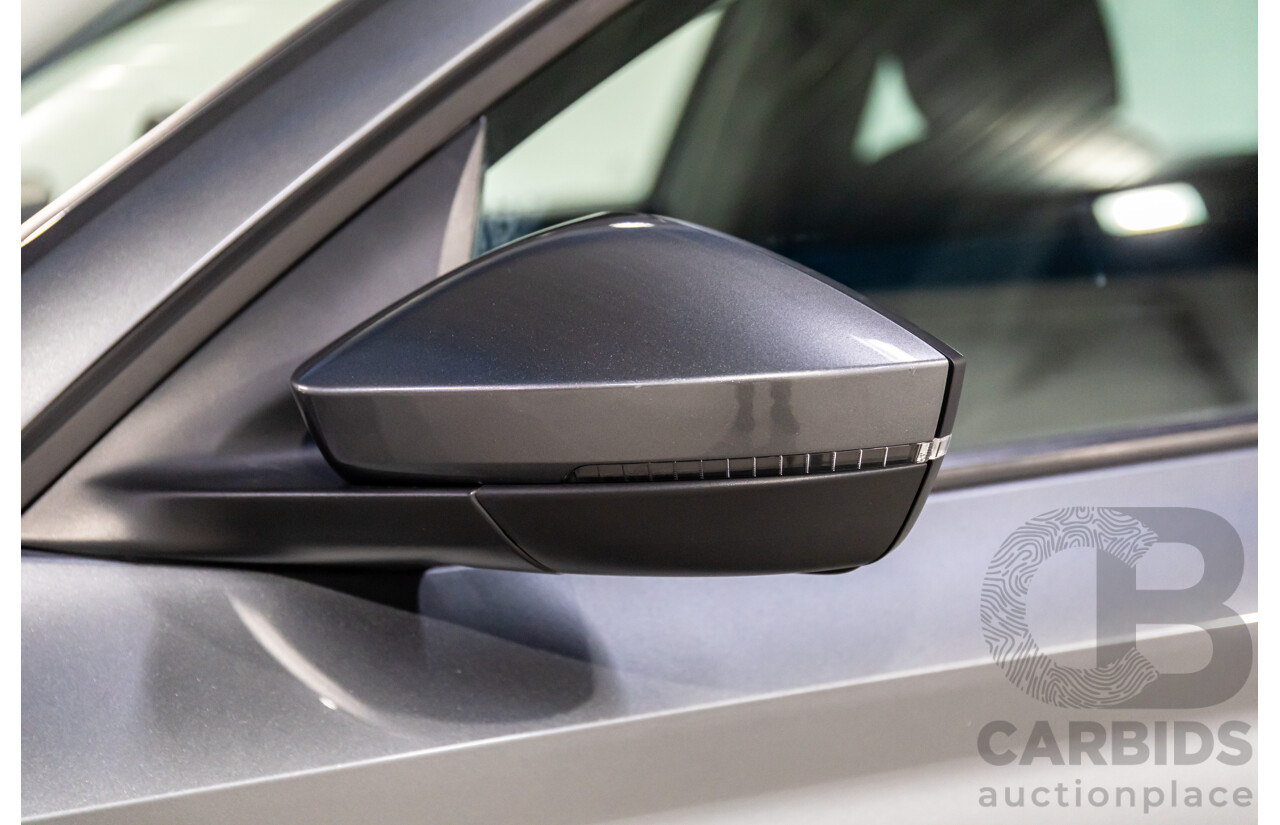 12/2023 Skoda Scala Ambition 85TSI (FWD) NW MY23.5 Update 5d Hatchback Graphite Grey Metallic Turbo 1.0L