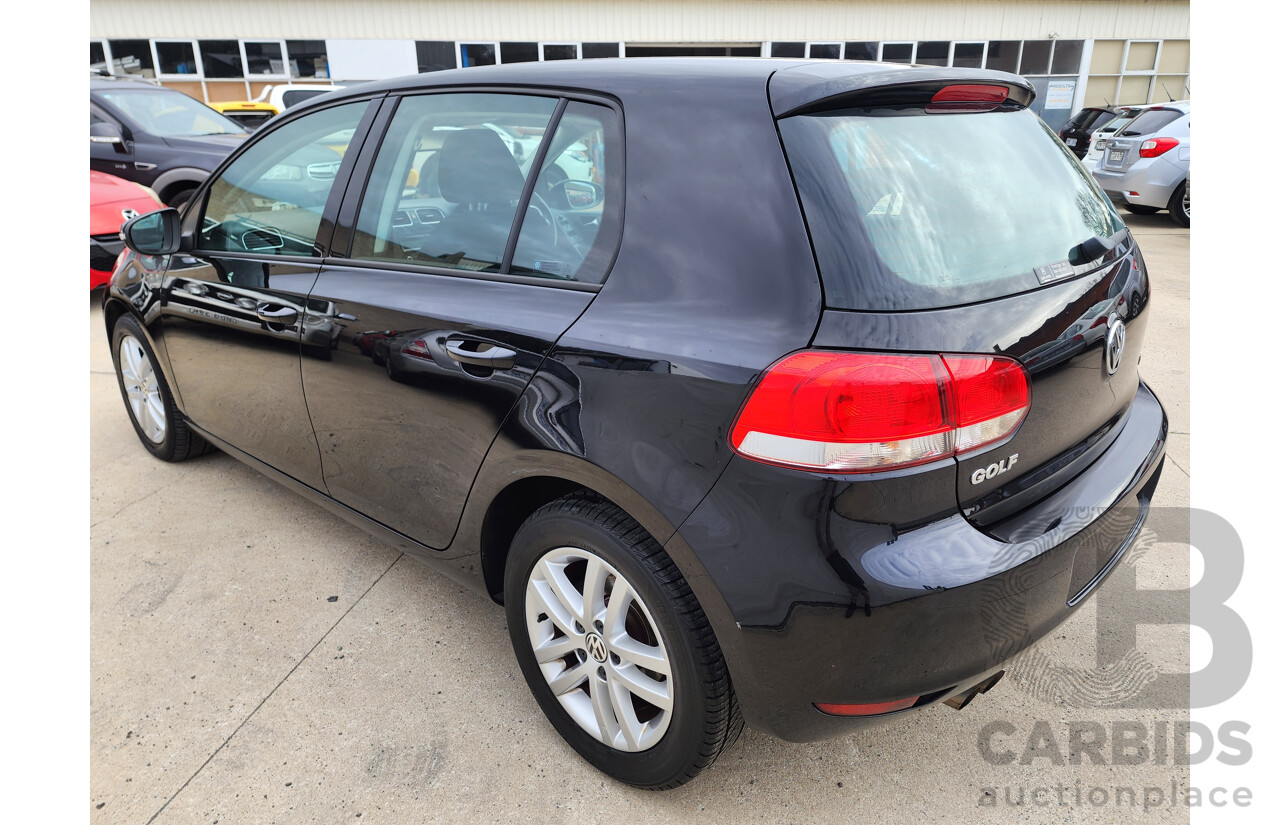 10/2010 Volkswagen Golf 118 TSI Comfortline 1K MY11 5d Hatchback Black 1.4L