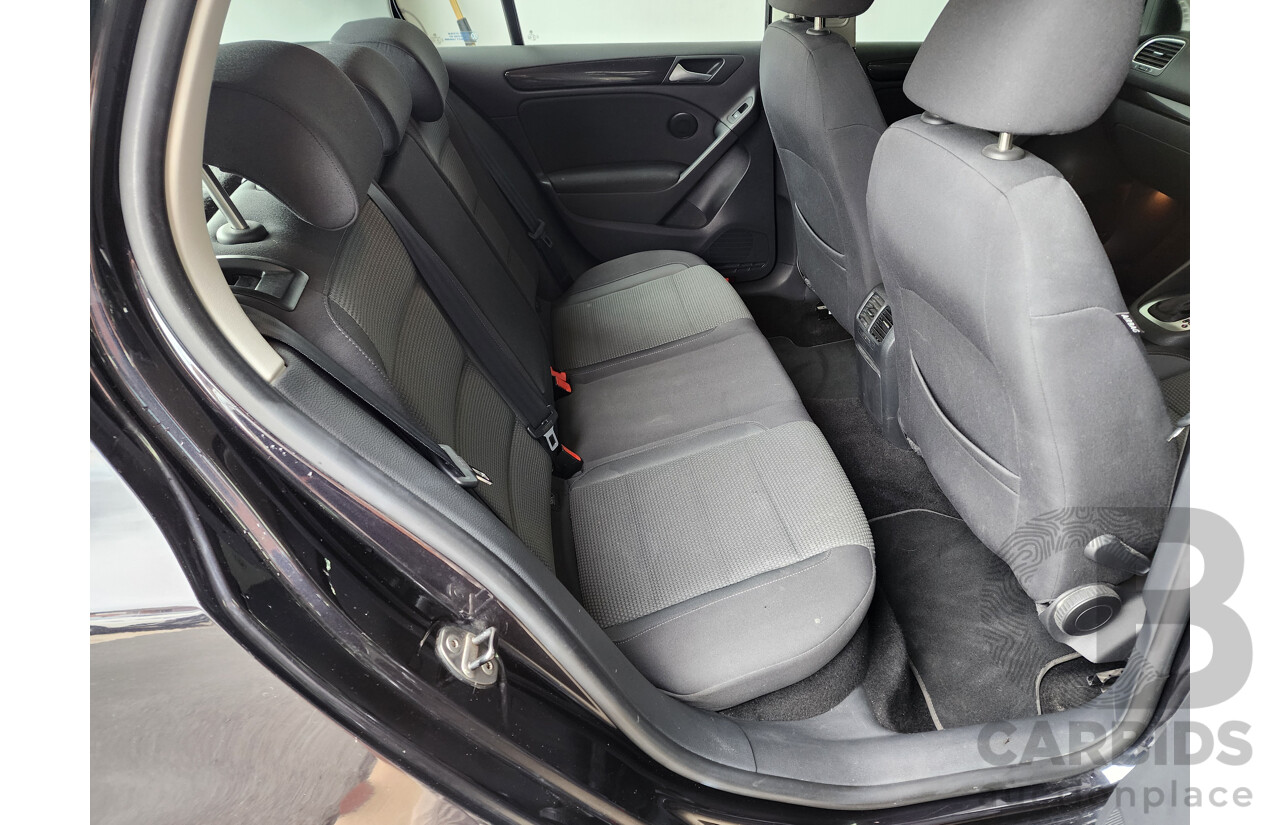 10/2010 Volkswagen Golf 118 TSI Comfortline 1K MY11 5d Hatchback Black 1.4L