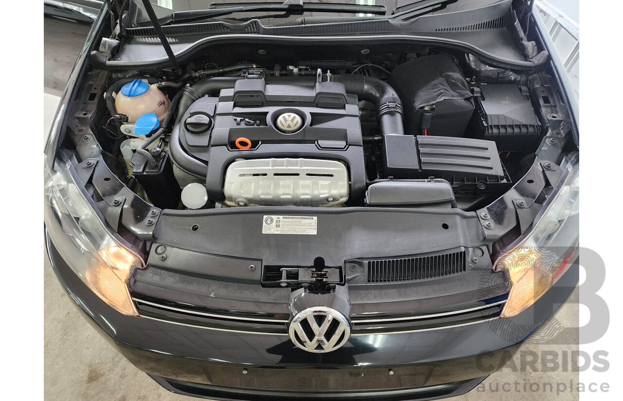 10/2010 Volkswagen Golf 118 TSI Comfortline 1K MY11 5d Hatchback Black 1.4L