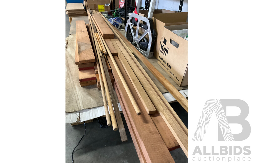 Assorted Garage Shelving and Contents