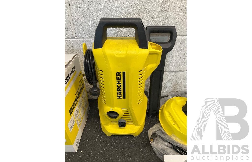 KARCHER High Pressure Washer and Surface Cleaner Attachment