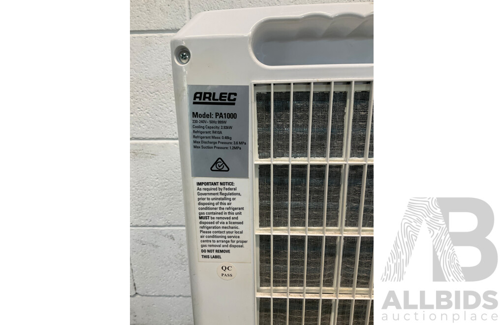 ARLEC Portable Air Conditioner (PA1000)