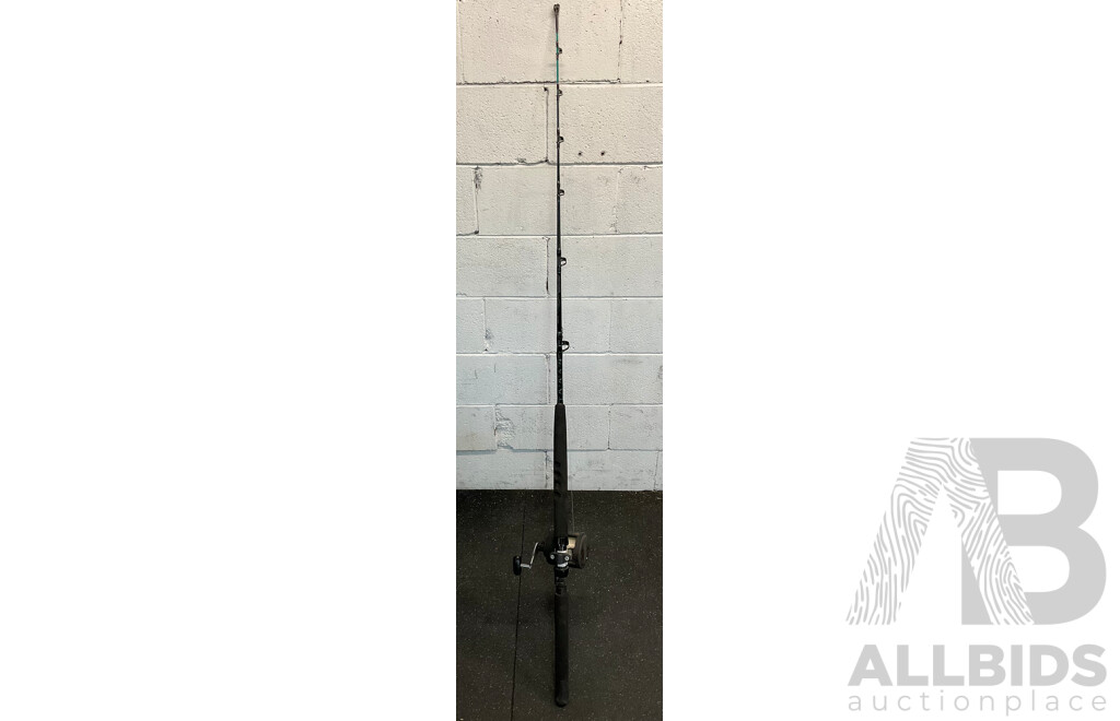 SHIMANO AQUA TIP Fishing Rod with SHIMANO TLD25 Reel