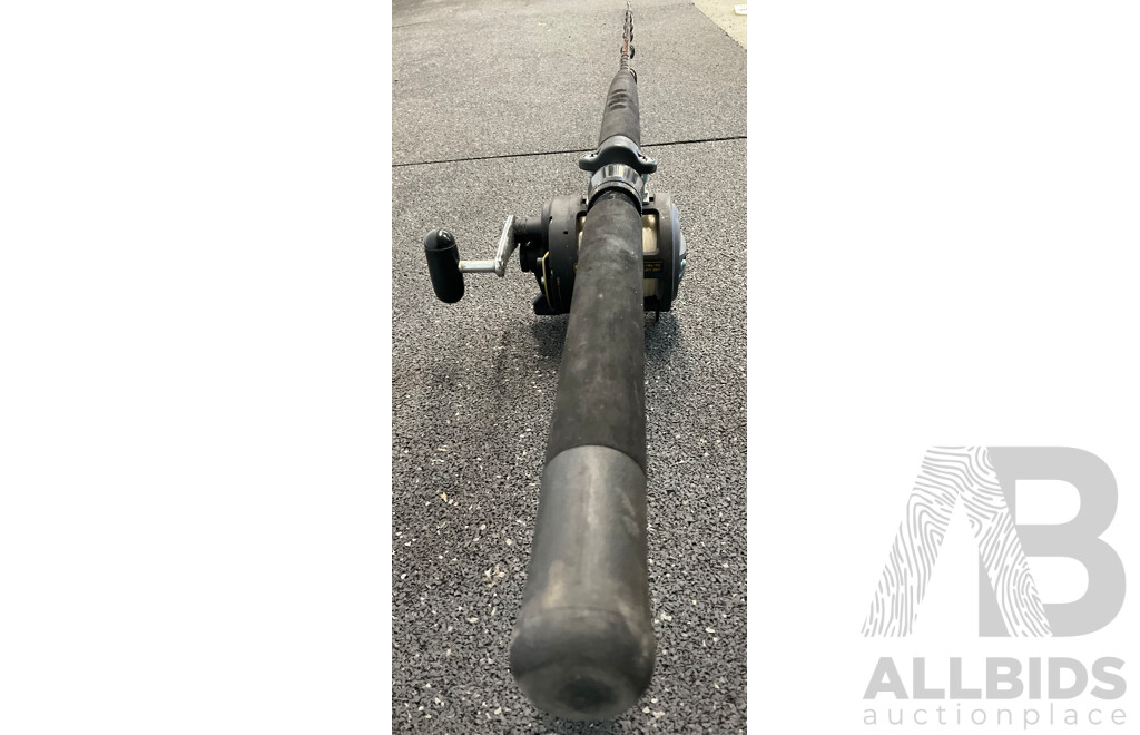 SHIMANO AQUA TIP Fishing Rod with SHIMANO TLD25 Reel