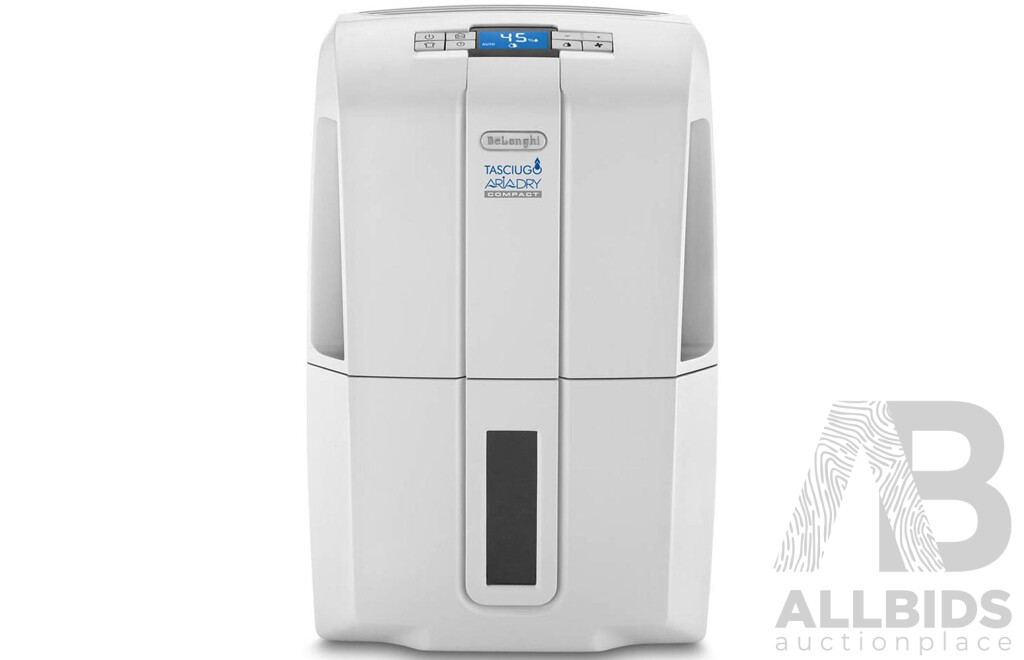 De'Longhi (DDS25) Tasciugo AiraDry Compact Dehumidifier