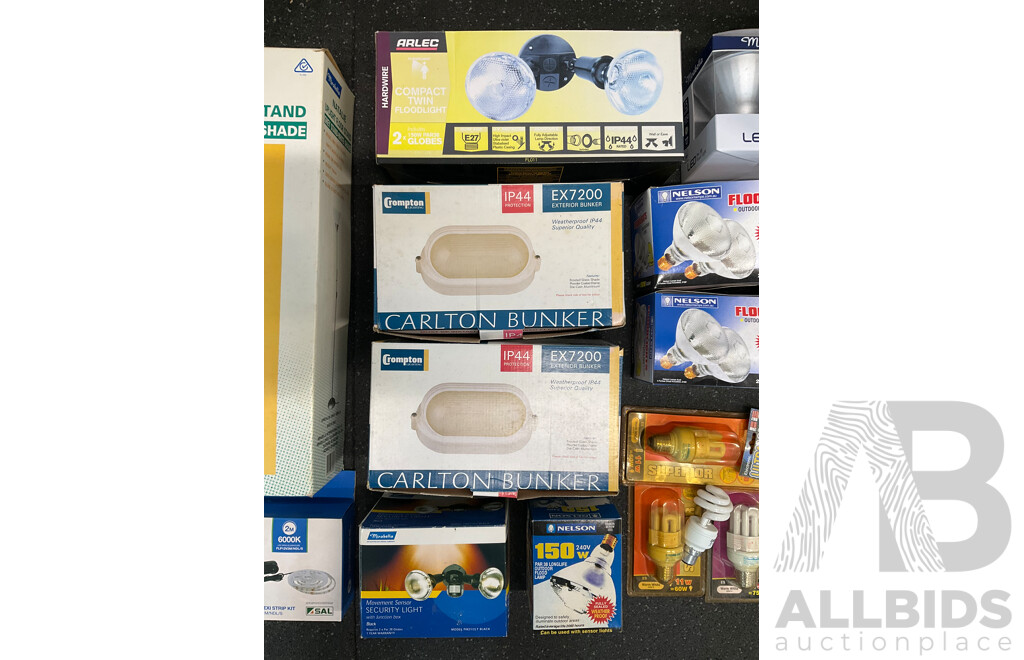 Assorted Lighting Bulbs