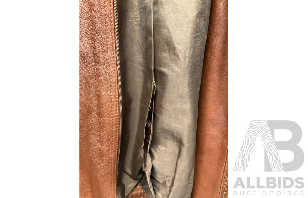 Vintage Australian Leather Bomber Jackets - Lot of 3