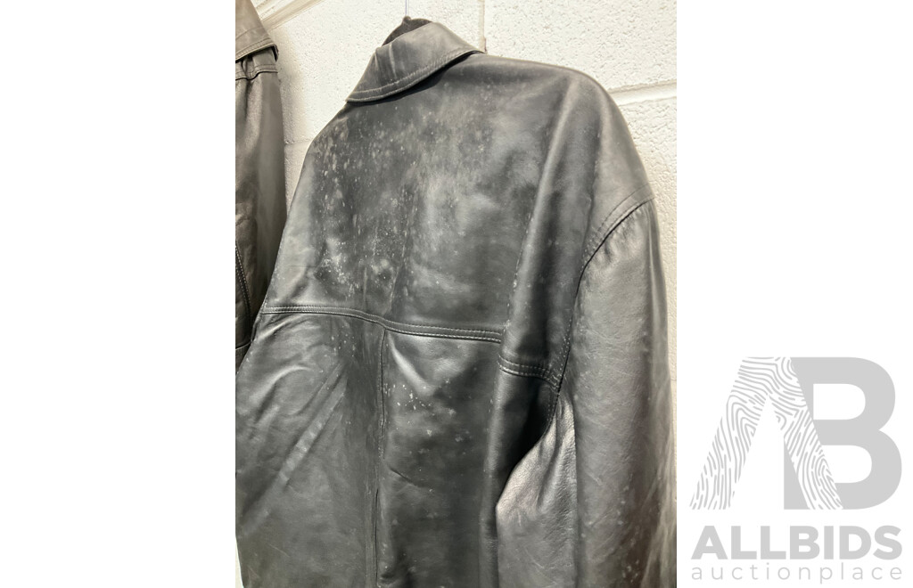 Vintage Australian Leather Bomber Jackets - Lot of 3