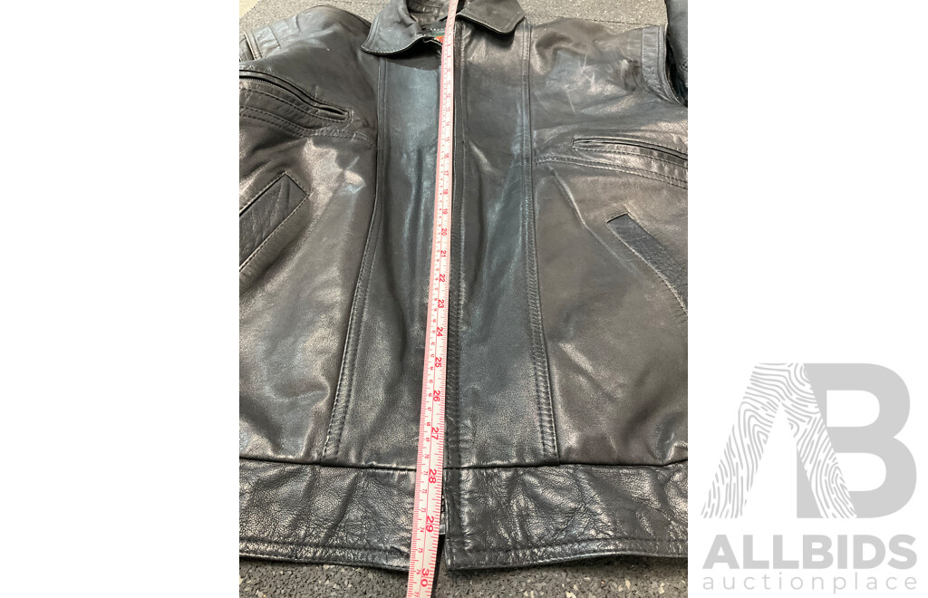 Vintage Australian Leather Bomber Jackets - Lot of 3