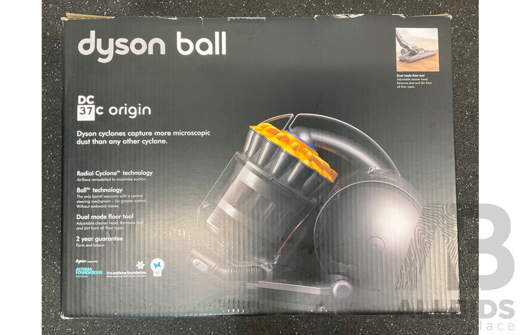 DYSON DC37c Origin Barrel Vacuum Cleaner