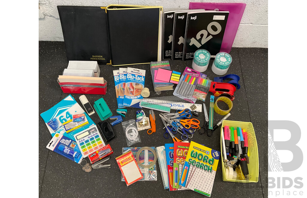 Assorted Office Supplies