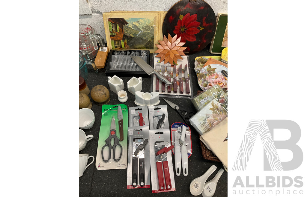 Assorted Kitchenware and Tableware