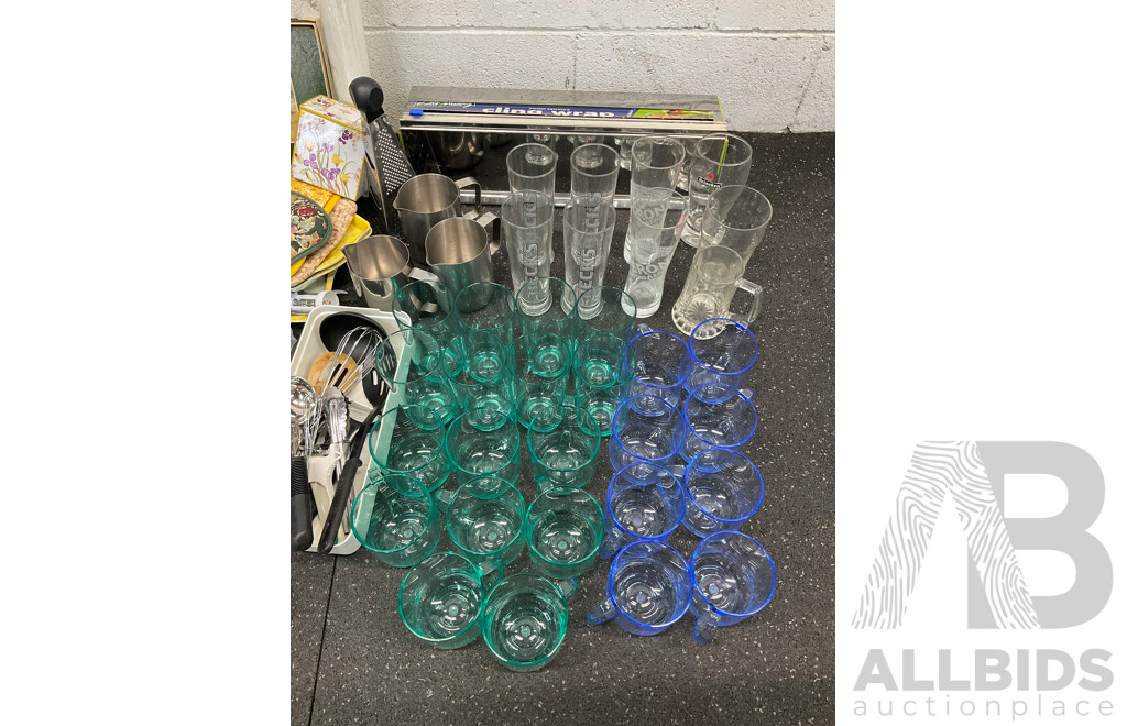 Assorted Kitchenware and Tableware