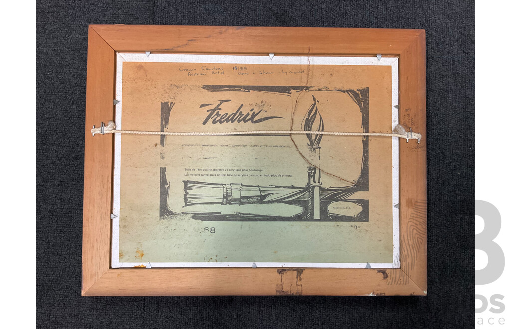 Assorted Paintings - Oil on Board - Lot of 4