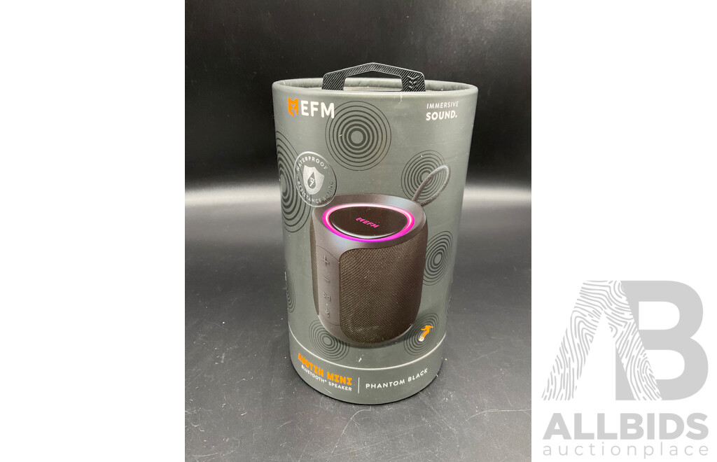 EFM Austin Mini Portable Bluetooth Speaker