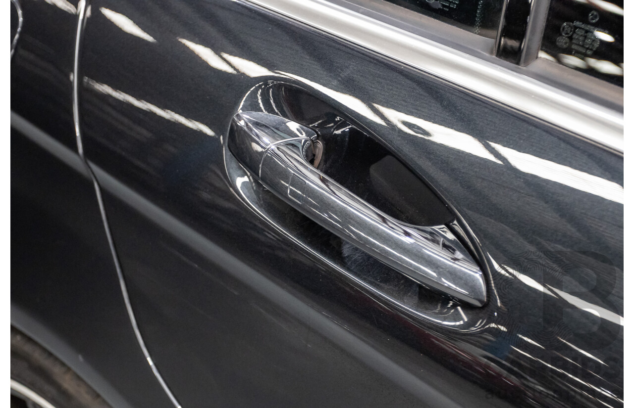 11/2011 Mercedes Benz C63 AMG W204 MY11 4d Sedan Magnetite Black Metallic V8 6.3L