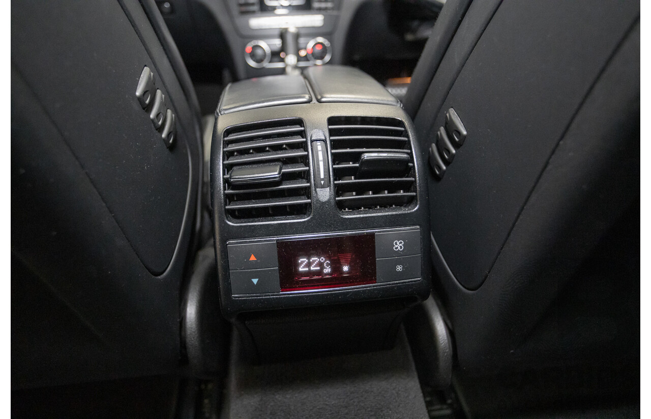 11/2011 Mercedes Benz C63 AMG W204 MY11 4d Sedan Magnetite Black Metallic V8 6.3L