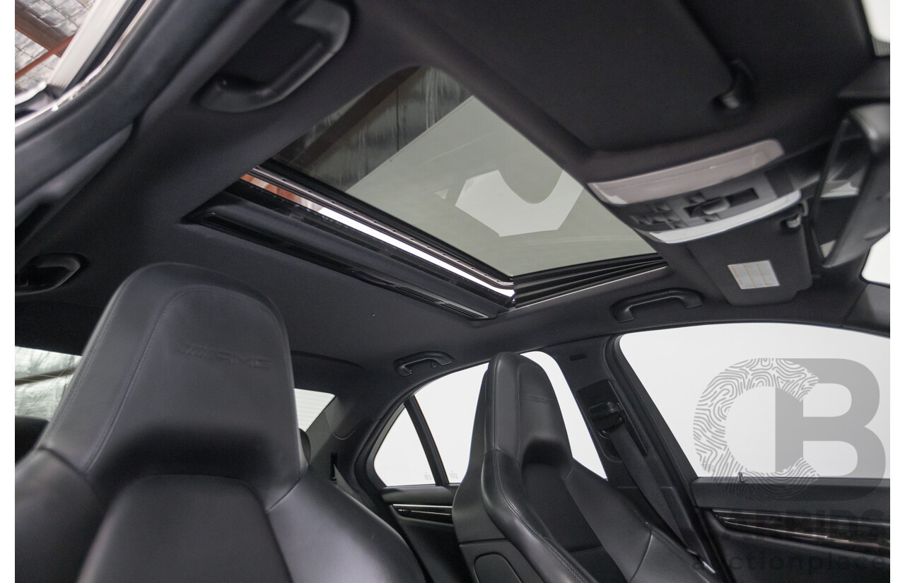 11/2011 Mercedes Benz C63 AMG W204 MY11 4d Sedan Magnetite Black Metallic V8 6.3L