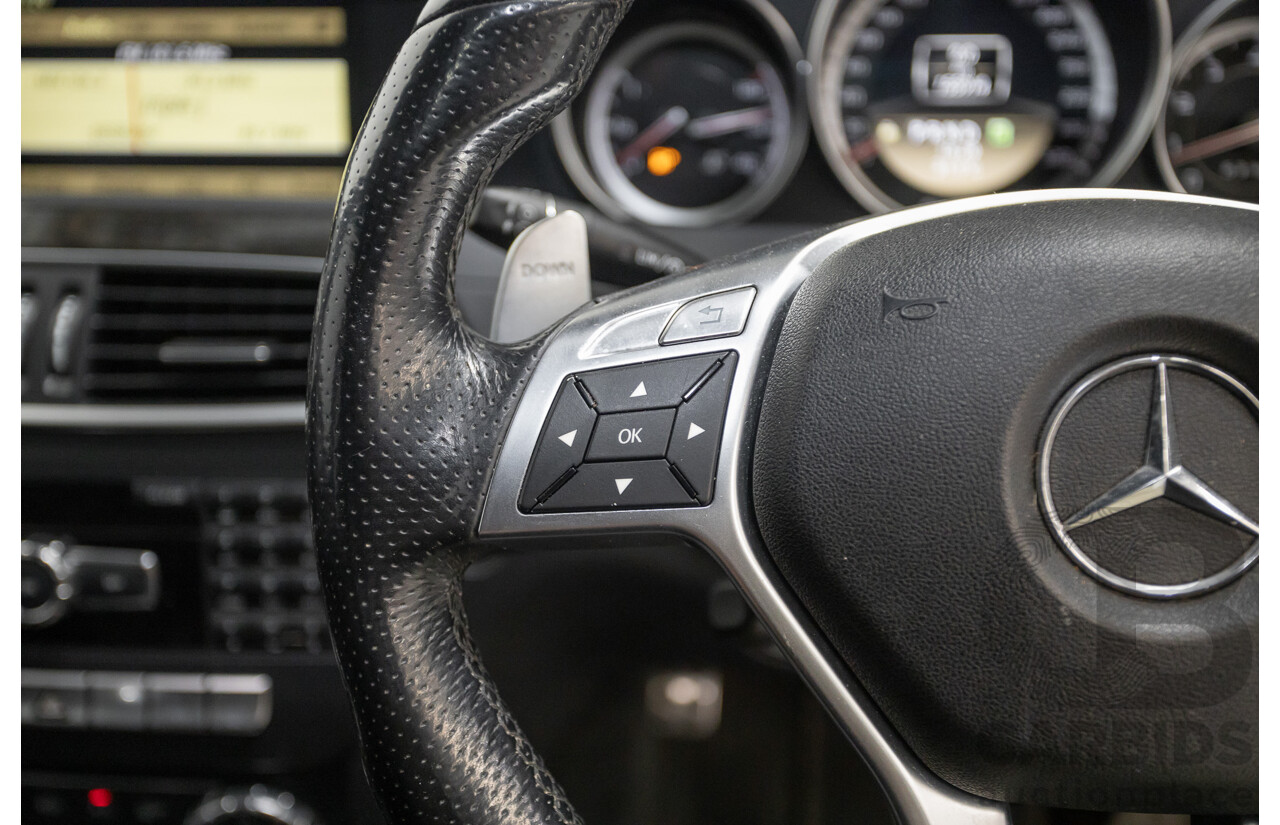 11/2011 Mercedes Benz C63 AMG W204 MY11 4d Sedan Magnetite Black Metallic V8 6.3L