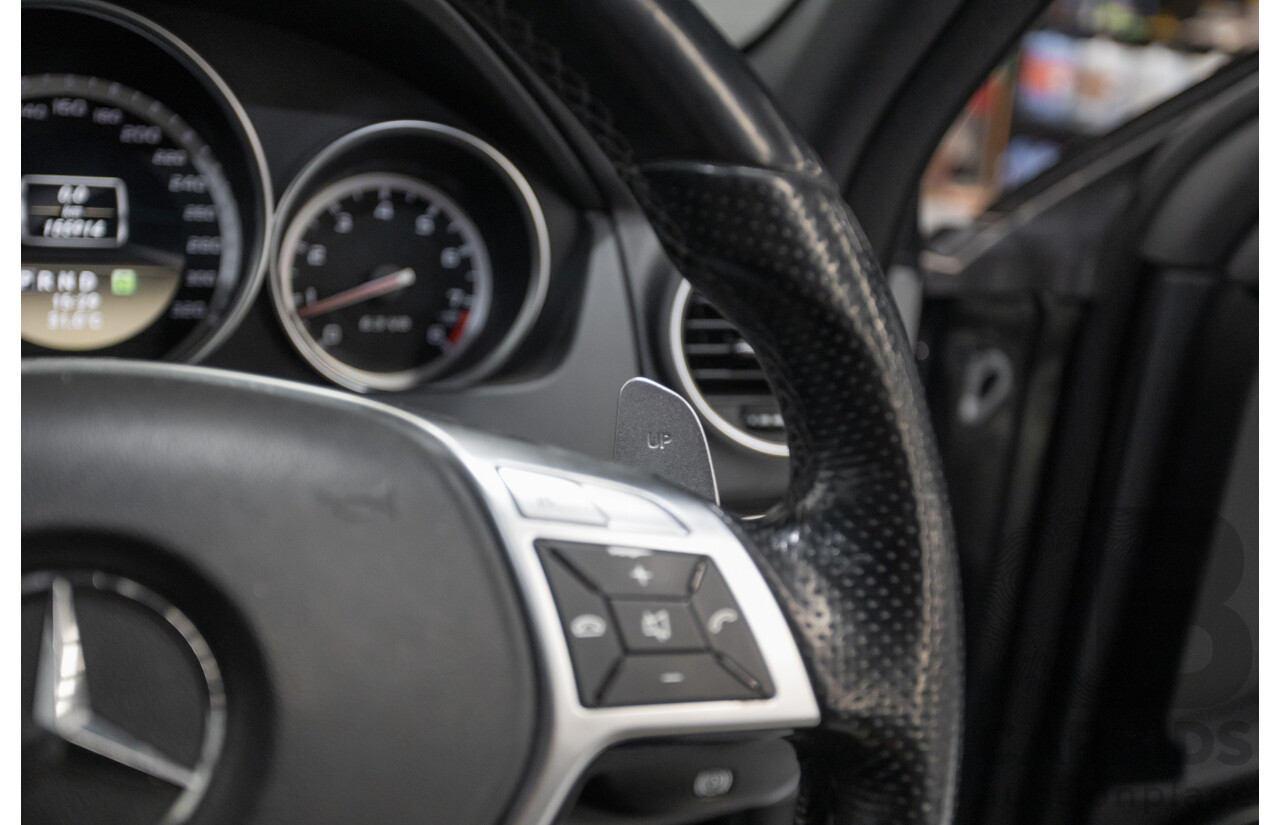 11/2011 Mercedes Benz C63 AMG W204 MY11 4d Sedan Magnetite Black Metallic V8 6.3L