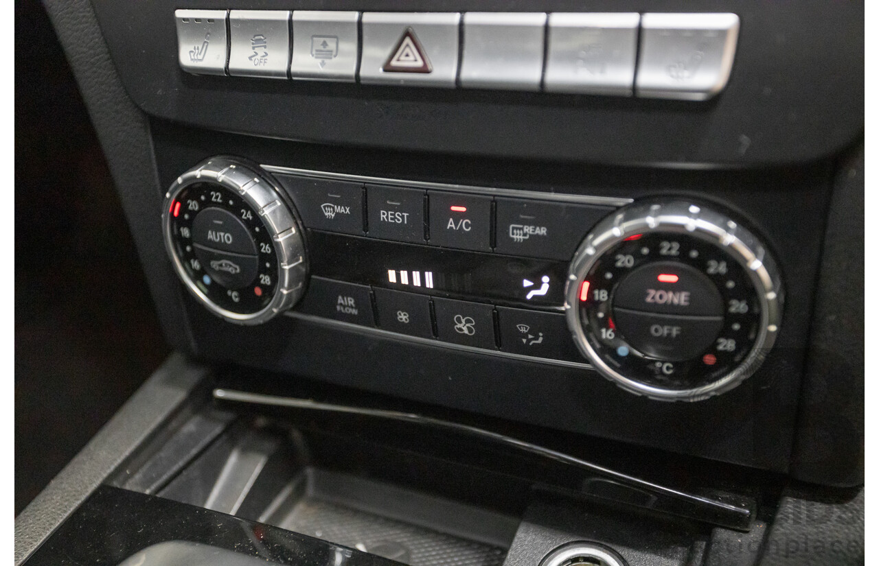 11/2011 Mercedes Benz C63 AMG W204 MY11 4d Sedan Magnetite Black Metallic V8 6.3L