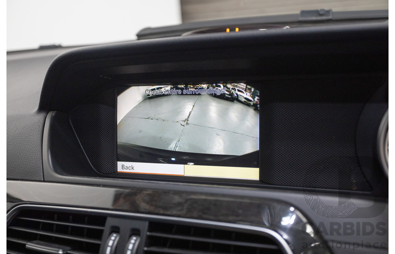 11/2011 Mercedes Benz C63 AMG W204 MY11 4d Sedan Magnetite Black Metallic V8 6.3L