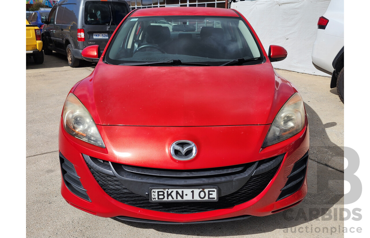 7/2009 Mazda Mazda3 NEO BL 4d Sedan Red 2.0L