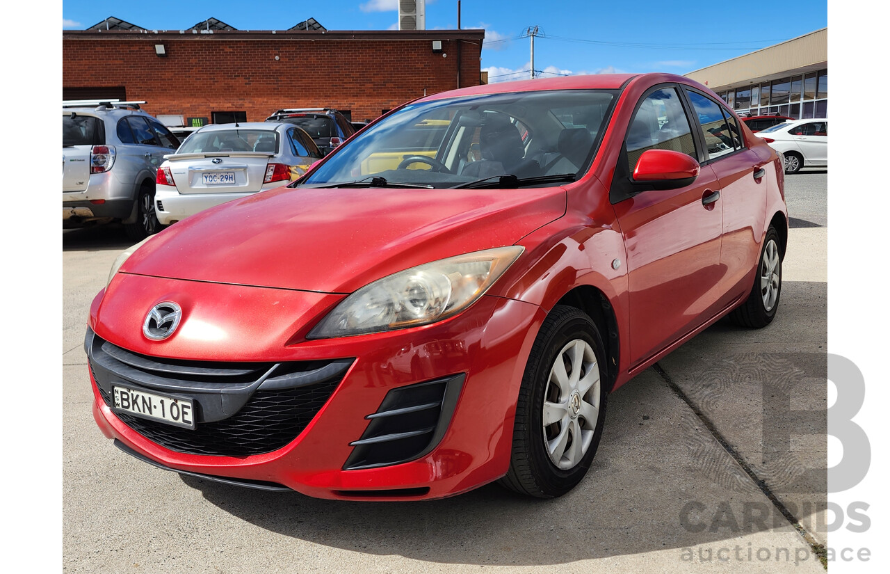 7/2009 Mazda Mazda3 NEO BL 4d Sedan Red 2.0L