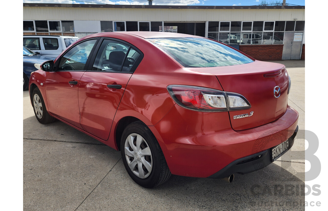 7/2009 Mazda Mazda3 NEO BL 4d Sedan Red 2.0L