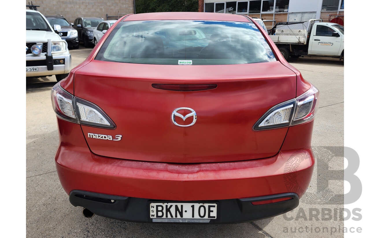 7/2009 Mazda Mazda3 NEO BL 4d Sedan Red 2.0L