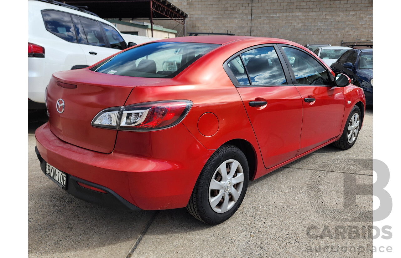 7/2009 Mazda Mazda3 NEO BL 4d Sedan Red 2.0L