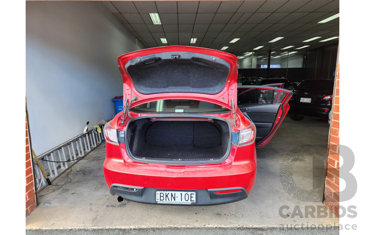 7/2009 Mazda Mazda3 NEO BL 4d Sedan Red 2.0L