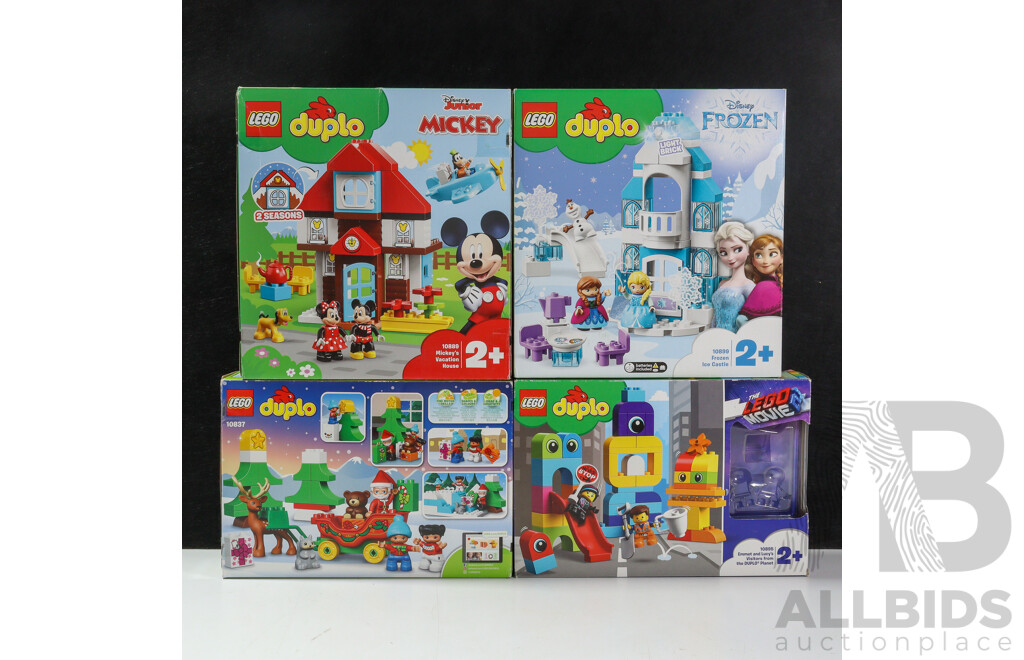 Large Collection Duplo Lego Including Five Sets in Boxes, Ten Sets in Bags and Loose Pieces