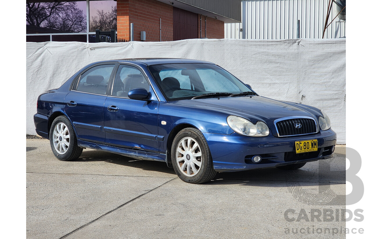 1/2005 Hyundai Sonata GL EF-B 4d Sedan Blue 2.7L