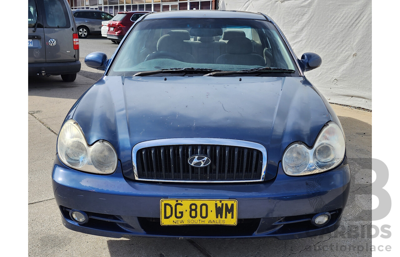 1/2005 Hyundai Sonata GL EF-B 4d Sedan Blue 2.7L