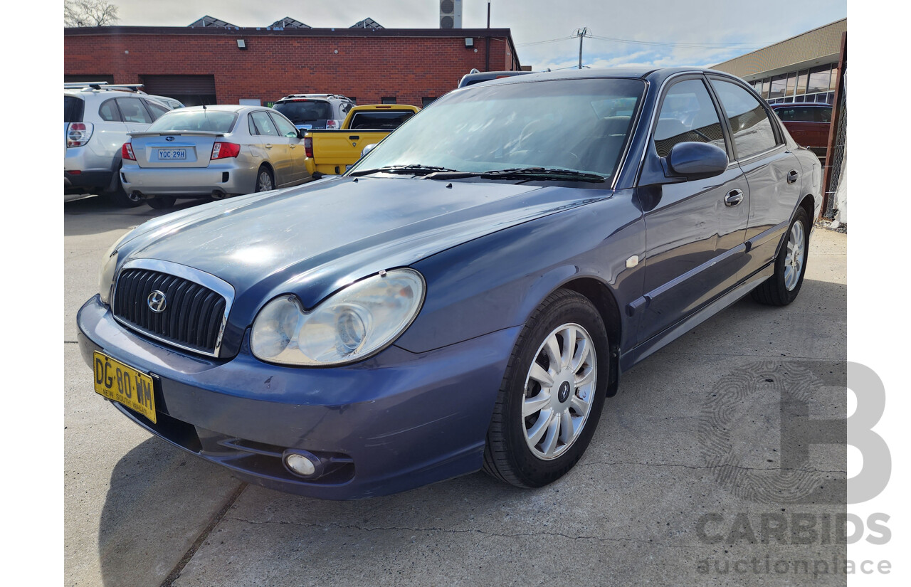 1/2005 Hyundai Sonata GL EF-B 4d Sedan Blue 2.7L