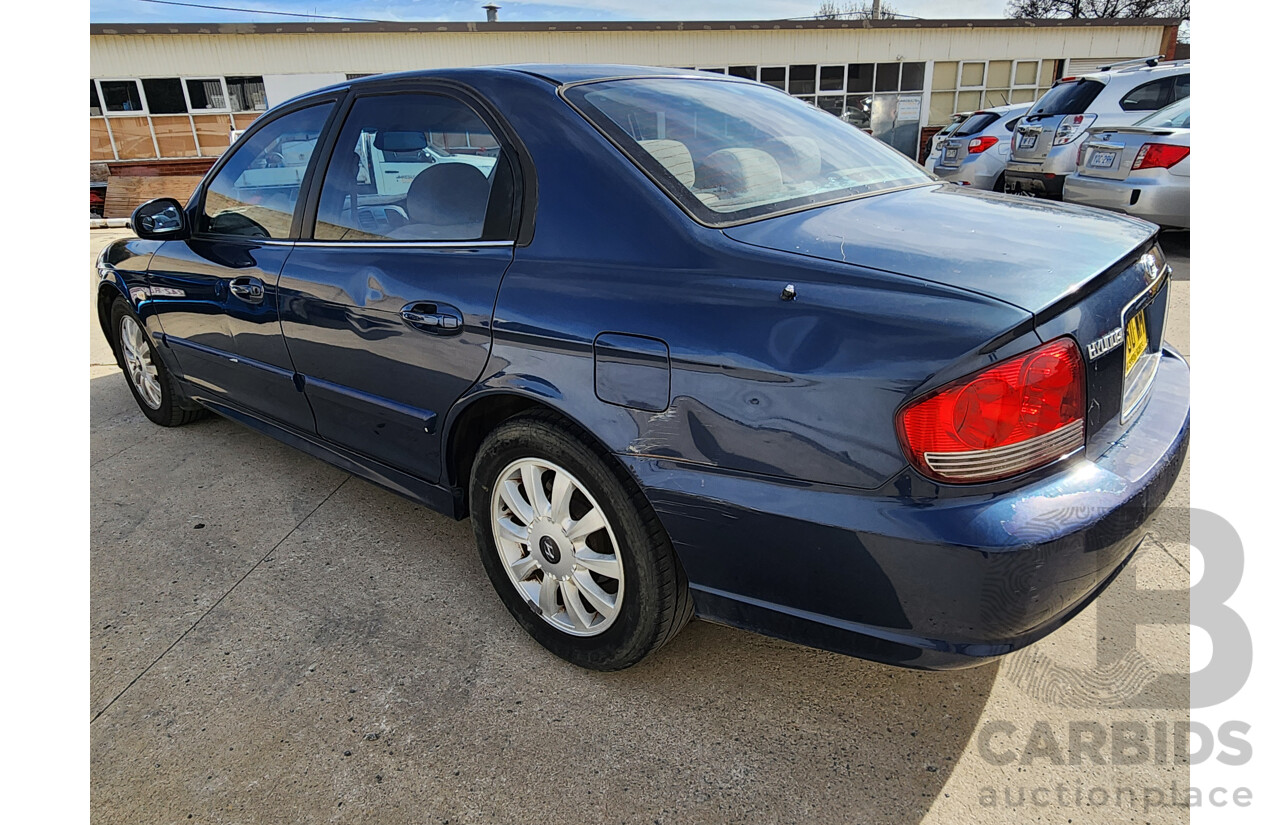 1/2005 Hyundai Sonata GL EF-B 4d Sedan Blue 2.7L