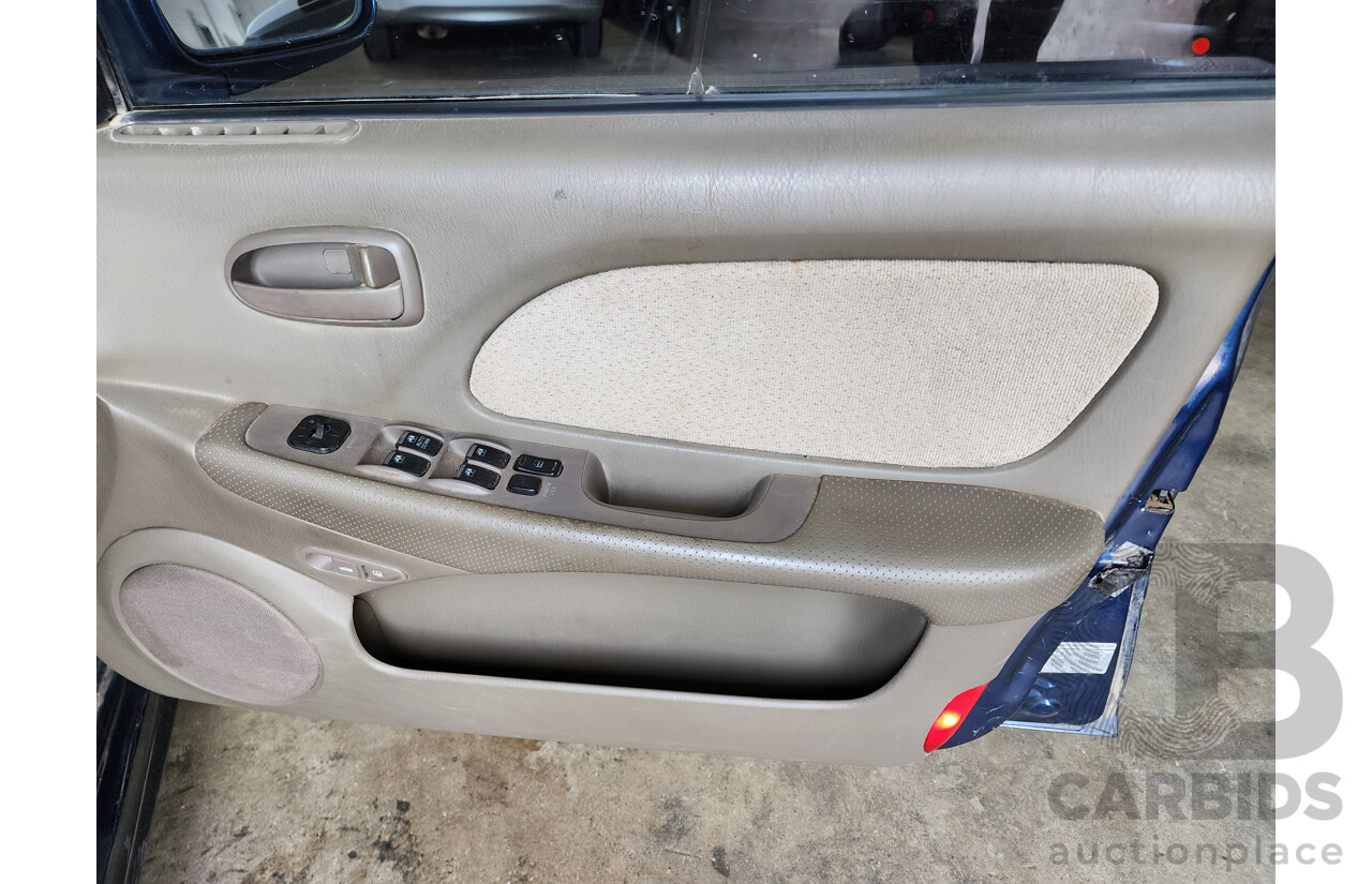 1/2005 Hyundai Sonata GL EF-B 4d Sedan Blue 2.7L