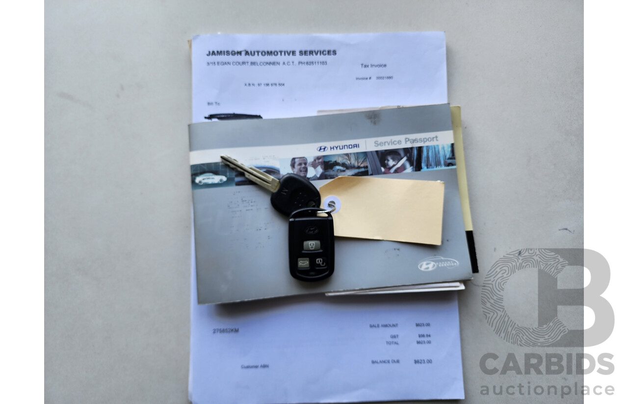 1/2005 Hyundai Sonata GL EF-B 4d Sedan Blue 2.7L