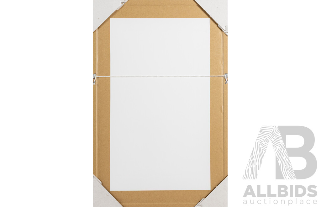 Lionel Arthur Lindsay, (19/20th Centuries, Australian, 1874-1961), Morning Glory, Reproduction Limited Edition Quality Print After Original Woodcut, 54 x 36 cm (frame)