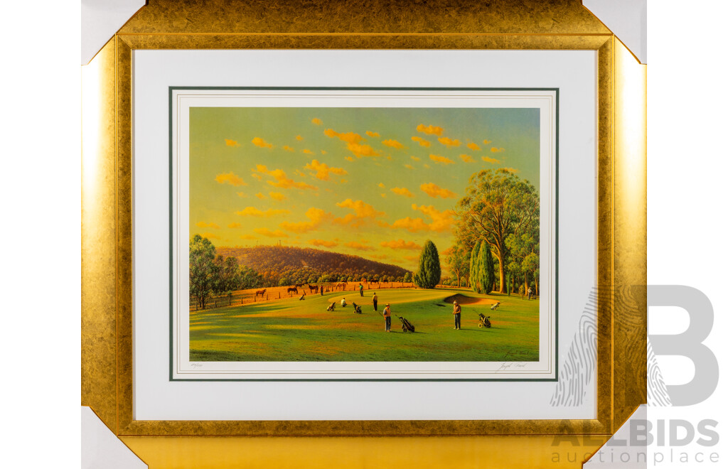 Jospeh Frost, (2oth Century, Czech-Born Australian, 1953 or 54-), Out of Bounds, Editioned and Signed Quality Print of Original Oil, 68 x 81 cm (frame)