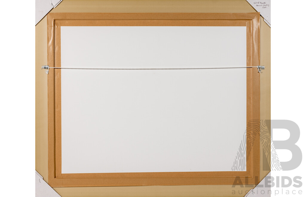 Jospeh Frost, (2oth Century, Czech-Born Australian, 1953 or 54-), Out of Bounds, Editioned and Signed Quality Print of Original Oil, 68 x 81 cm (frame)