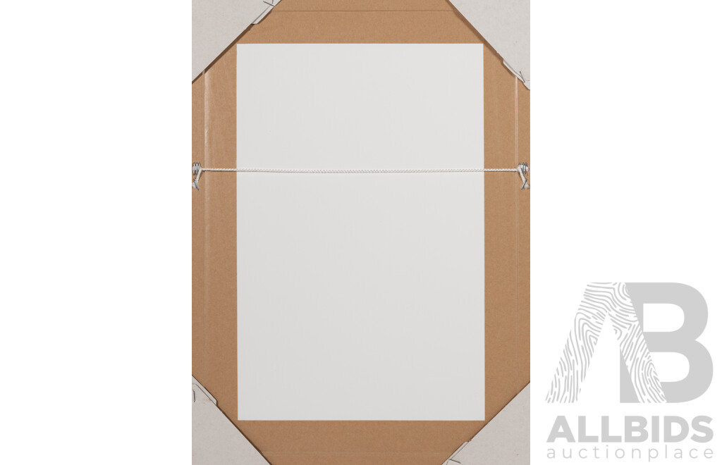 Lionel Arthur Lindsay, (19/20th Centuries, Australian, 1874-1961), Hunter Street Sydney, Wonderful Reproduction Limited Edition Quality Print After Original Etching, 49 x 36 cm (frame)