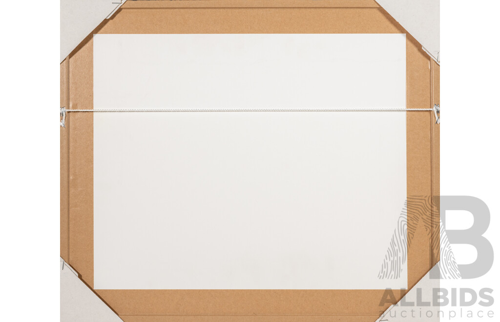 Peter Browne, (20th Century, Australian, 1947-), Sounds Like Birds on the Roof, Exceptional Signed & Editioned Giclee Print, 44 x 52 cm (frame)