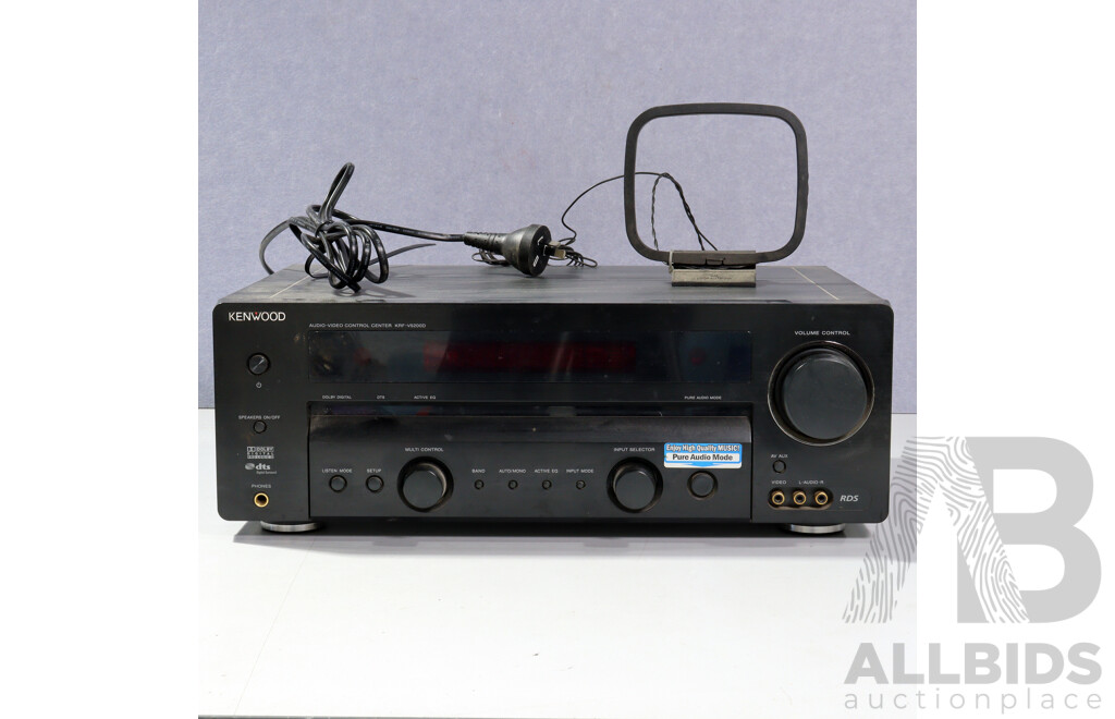 Vintage Kenwood Audio Video Control Center KRF V5200D