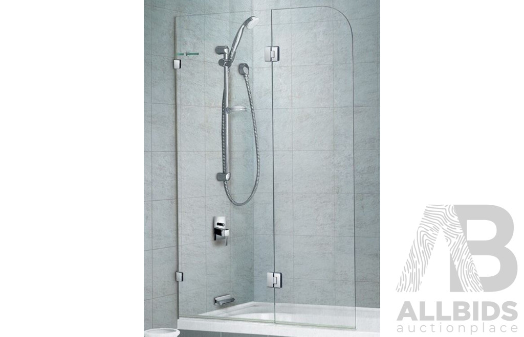 Ostar Frameless Shower Screen - Brand New
